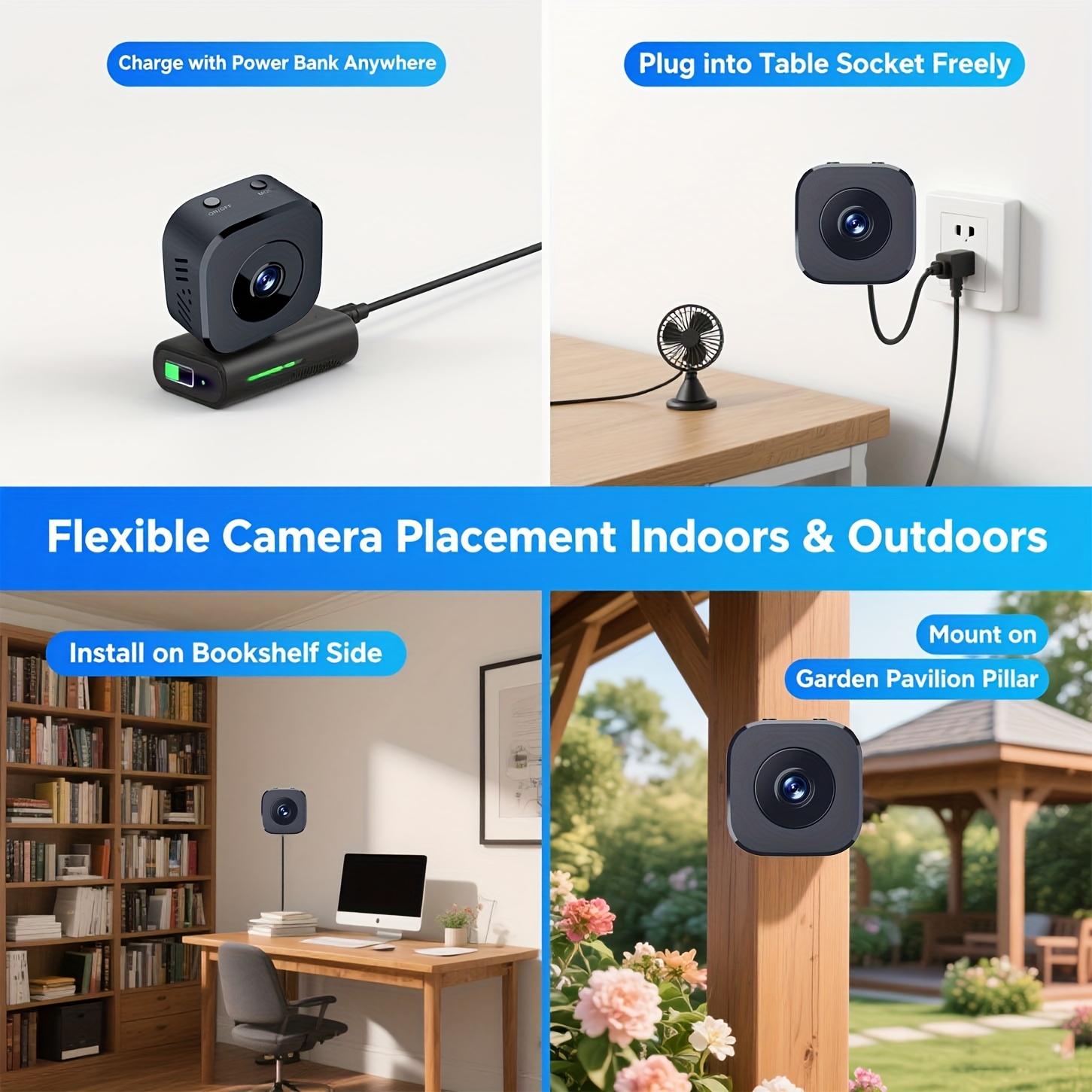 1080P HD Mini WiFi Camera Indo - Home Security And Cameras recension och pris
