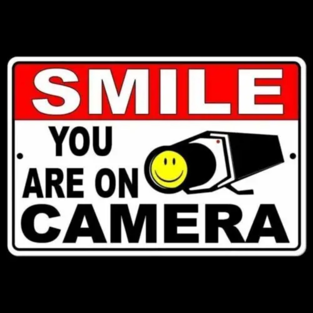 Smile You Are On Camera Warnin - Home Yard Security Cameras recension och pris