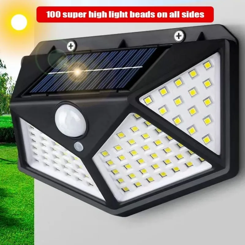 100Led Multifunctional Solar L - Solar Security Light recension och pris