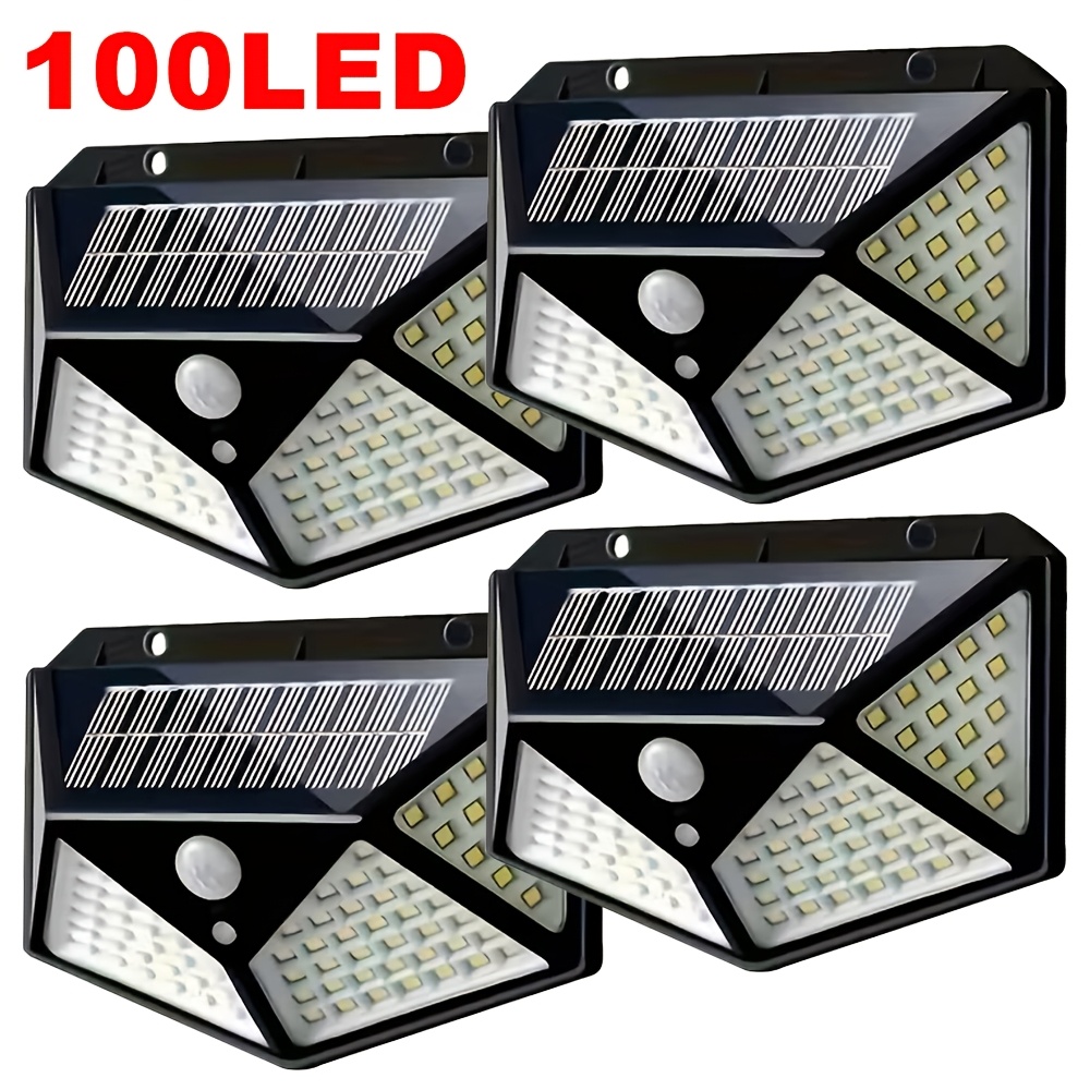 100LED Outdoor Solar Garden Li - Solar Security Light recension och pris