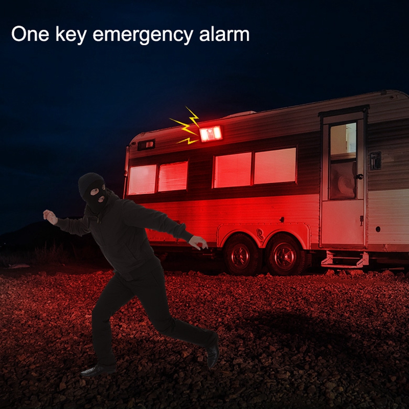 EGFirtor Solar Light Alarm Lam - Home Security Yard Sensors recension och pris