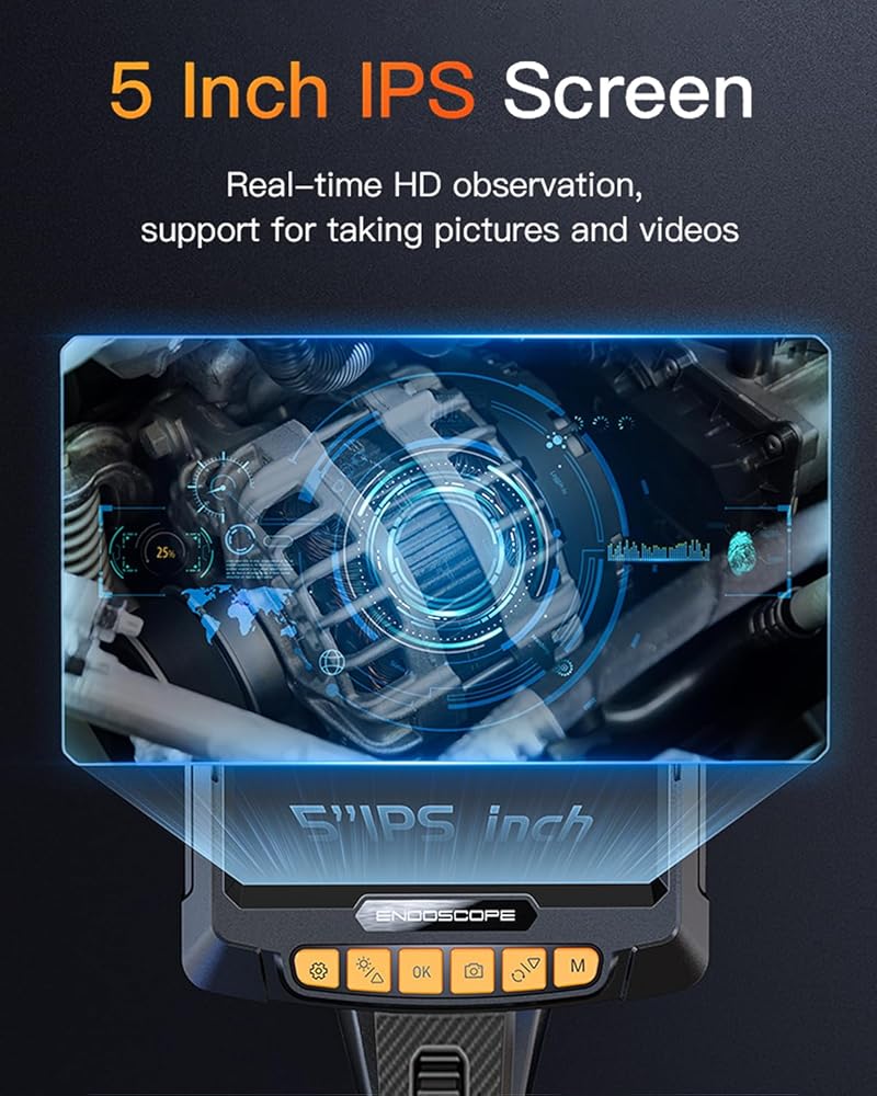 360° Steering Industrial Endos - Home Security And Cameras recension och pris