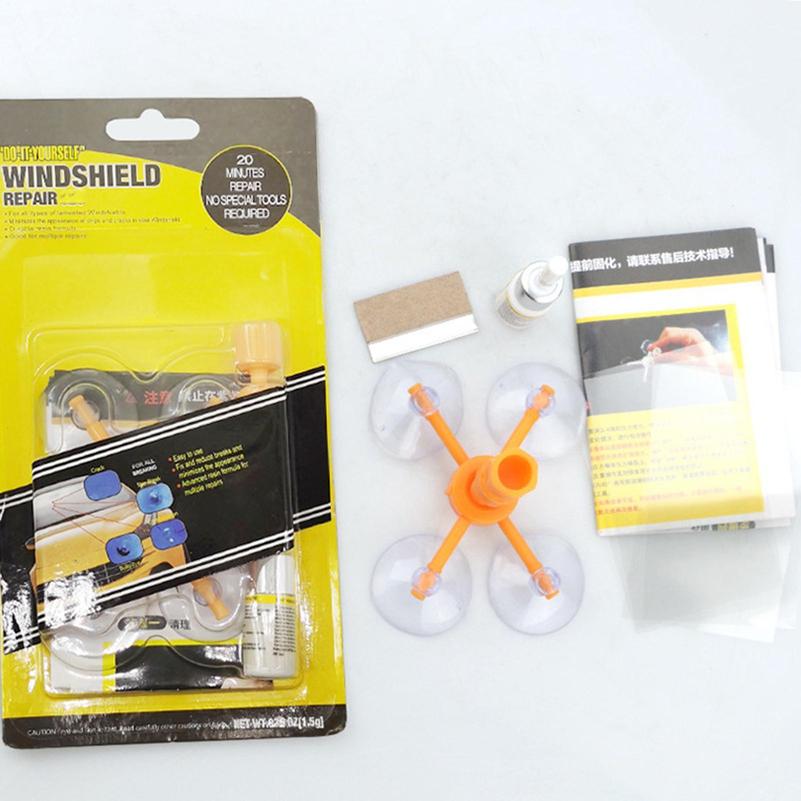Windshield Repair Kit Car Glas - Glass Break Detector recension och pris