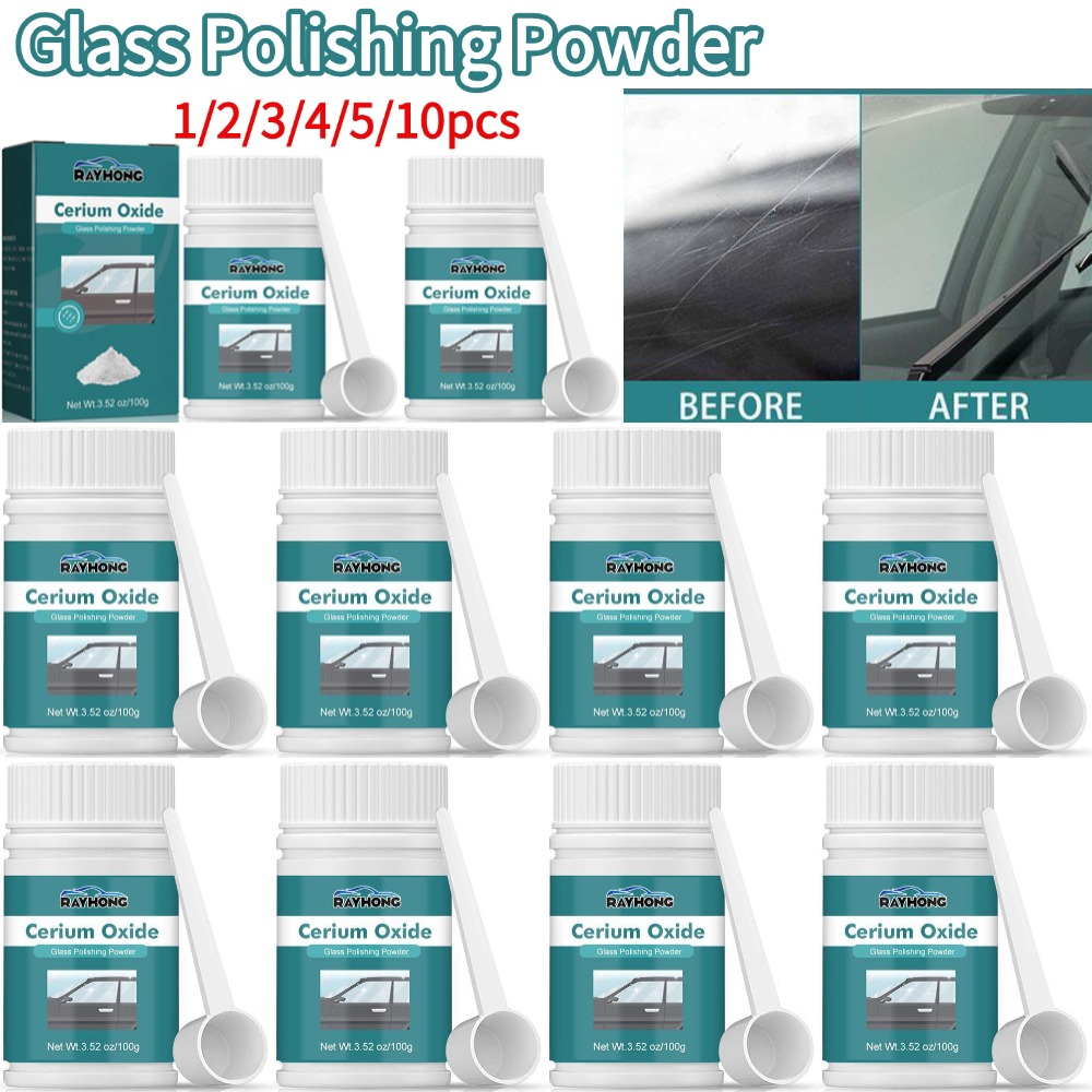 100g Glass Polishing Powder Fo - Glass Break Detector recension och pris