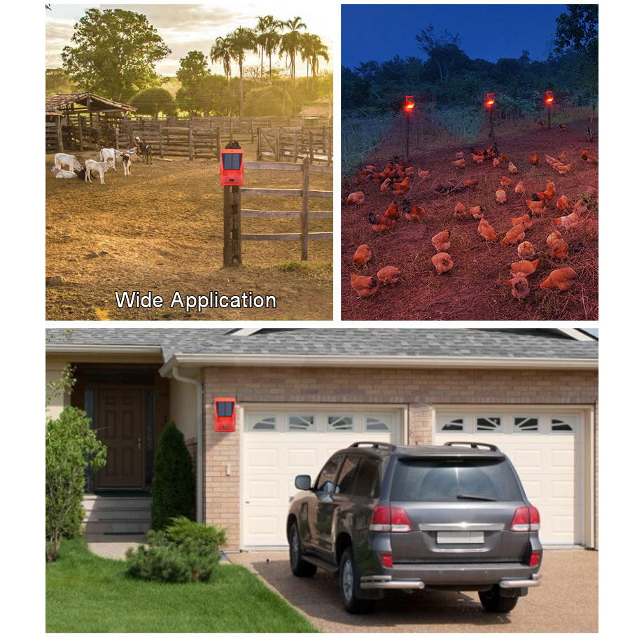 Solar Powered Infrared Motion  - Home Security Yard Sensors recension och pris