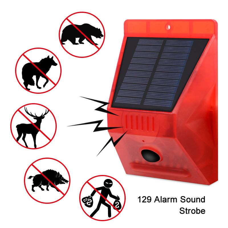 Solar Powered Infrared Motion  - Home Security Yard Sensors recension och pris