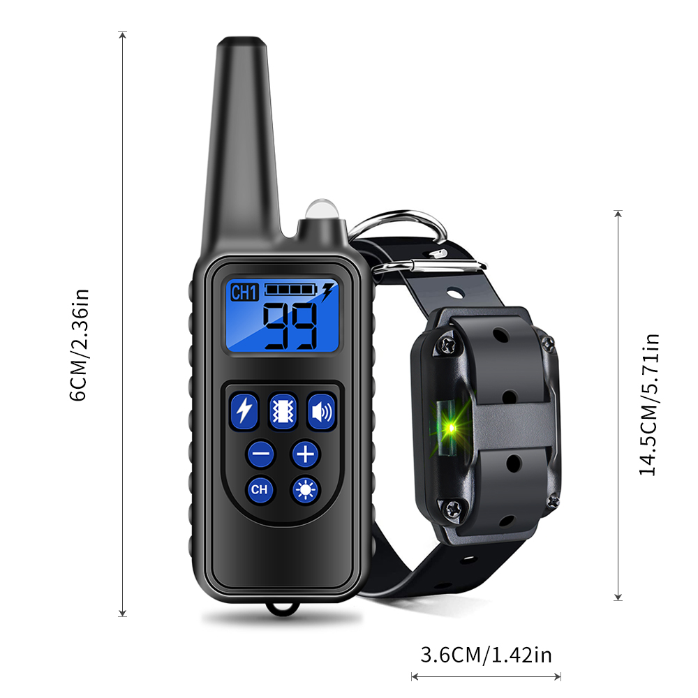 Electric Dog Training Collar D - Barking Dog Alarm recension och pris