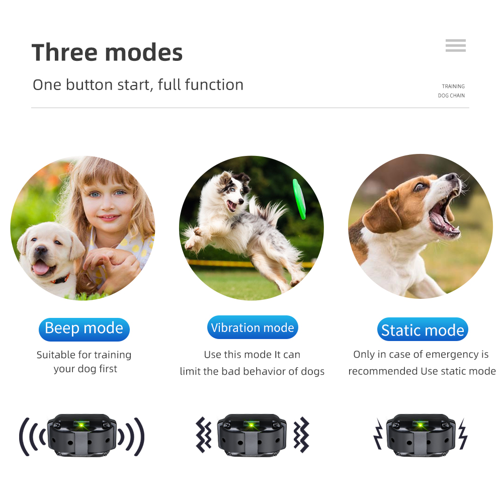 Electric Dog Training Collar D - Barking Dog Alarm recension och pris