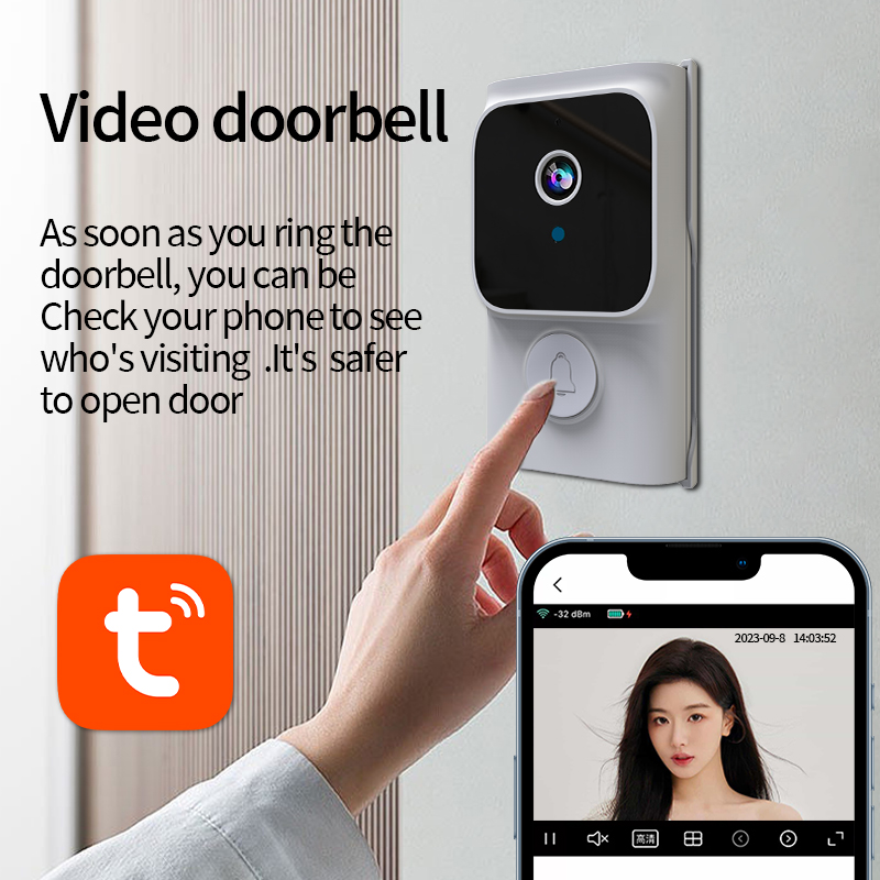 WiFi Wake-UP  Doorbell Tuya AP - Home Security Land recension och pris