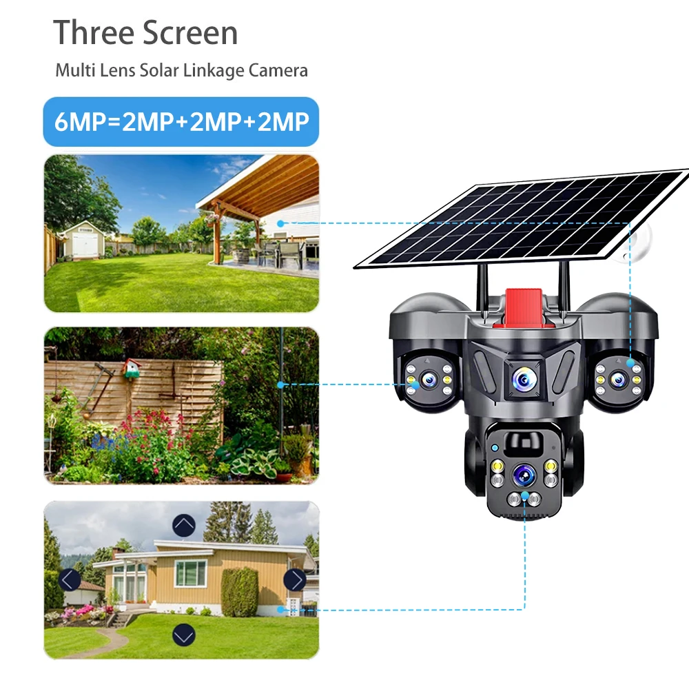 KERUI Outdoor PTZ 6MP 4G SIM W - Home Security Technician recension och pris