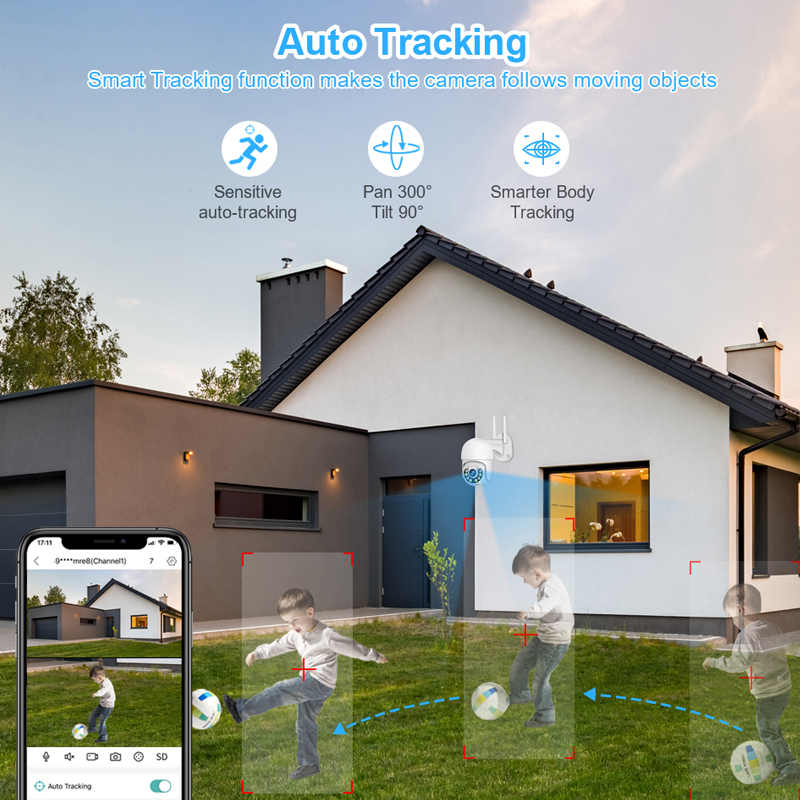 Smar 3MP Wireless CCTV Securit - Home Security Technician recension och pris
