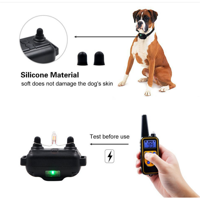 Electric Dog Training Collar D - Barking Dog Alarm recension och pris