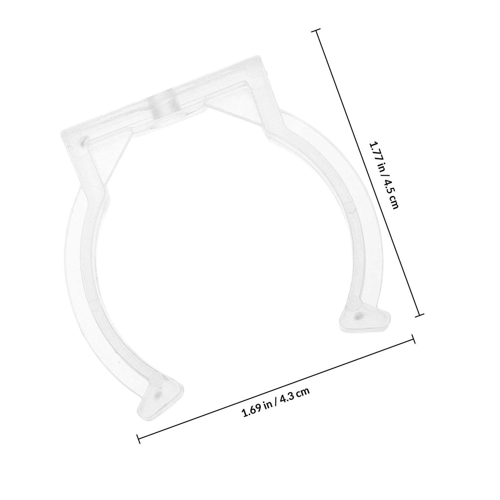 20Pcs Clear Tube Light Clamp f - Home Security Youtube recension och pris