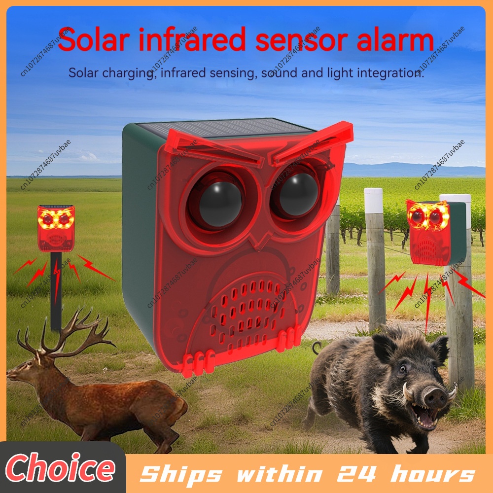 Solar Motion Sensor Alarm Dog  - Barking Dog Alarm recension och pris