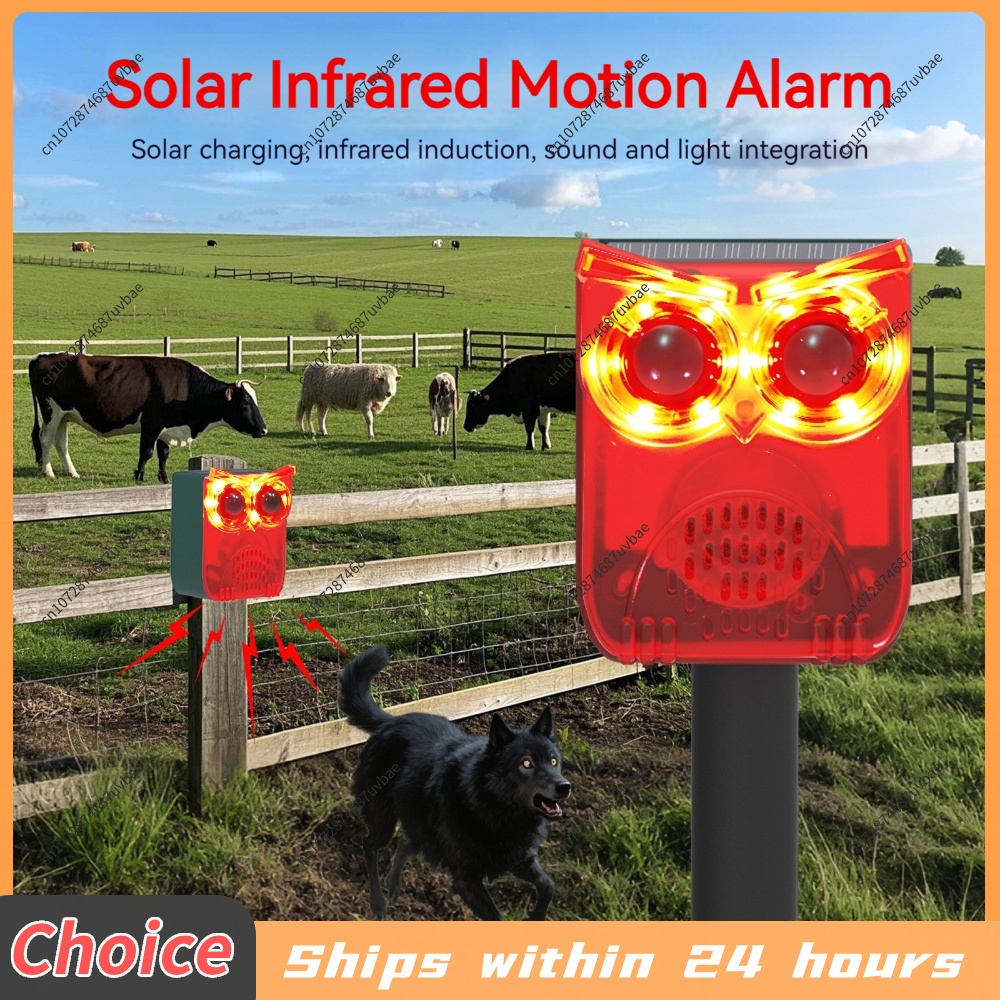 Solar Motion Sensor Alarm Dog  - Barking Dog Alarm recension och pris