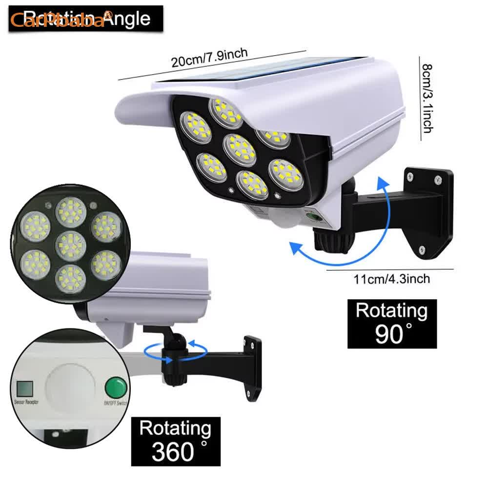 Outdoor Solar Light Motion Sen - Solar Security Light recension och pris