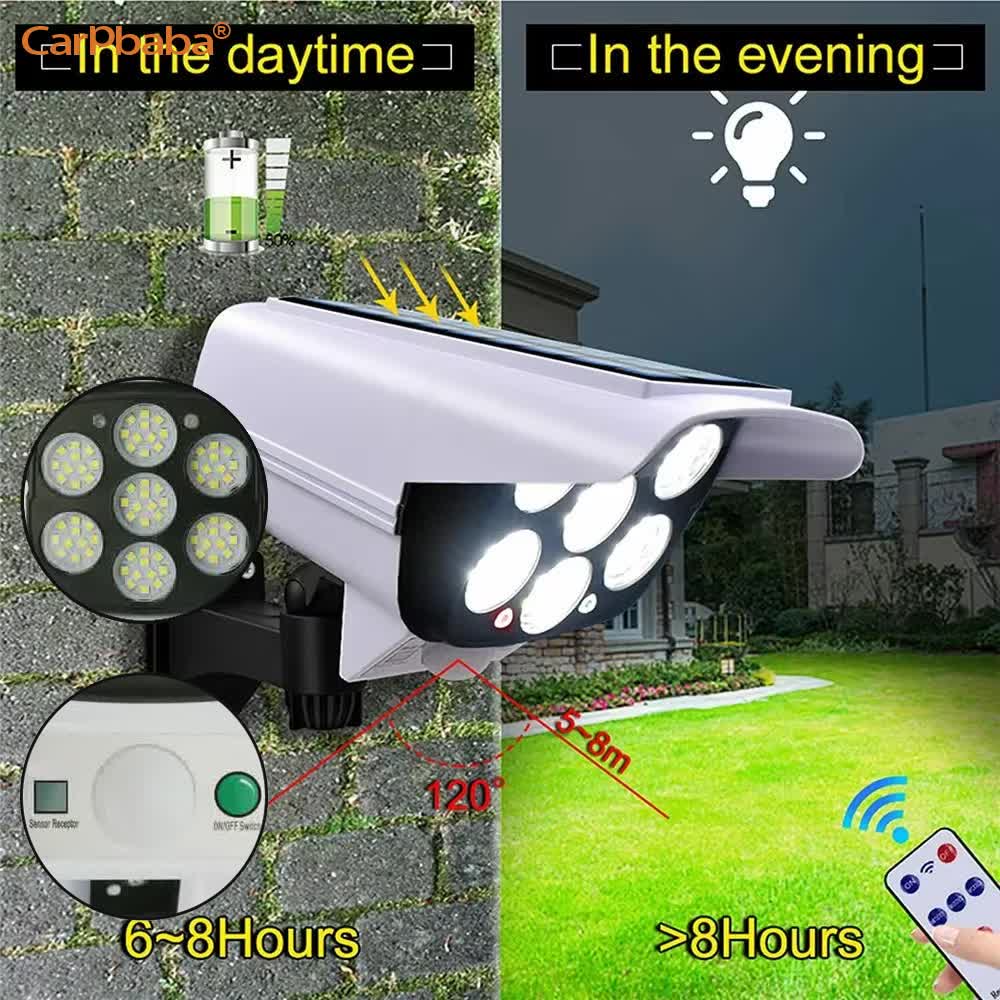 Outdoor Solar Light Motion Sen - Solar Security Light recension och pris